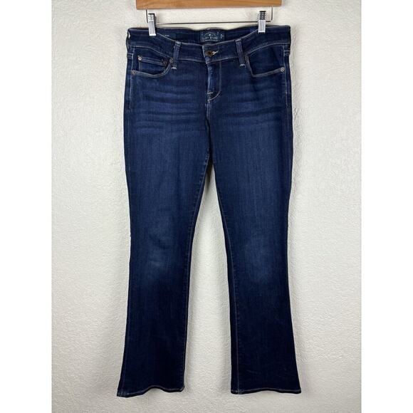 Lucky Brand Lolita Bootcut Women’s Jeans Size 6 Mid‎ Rise Dark Wash - Picture 1 of 16